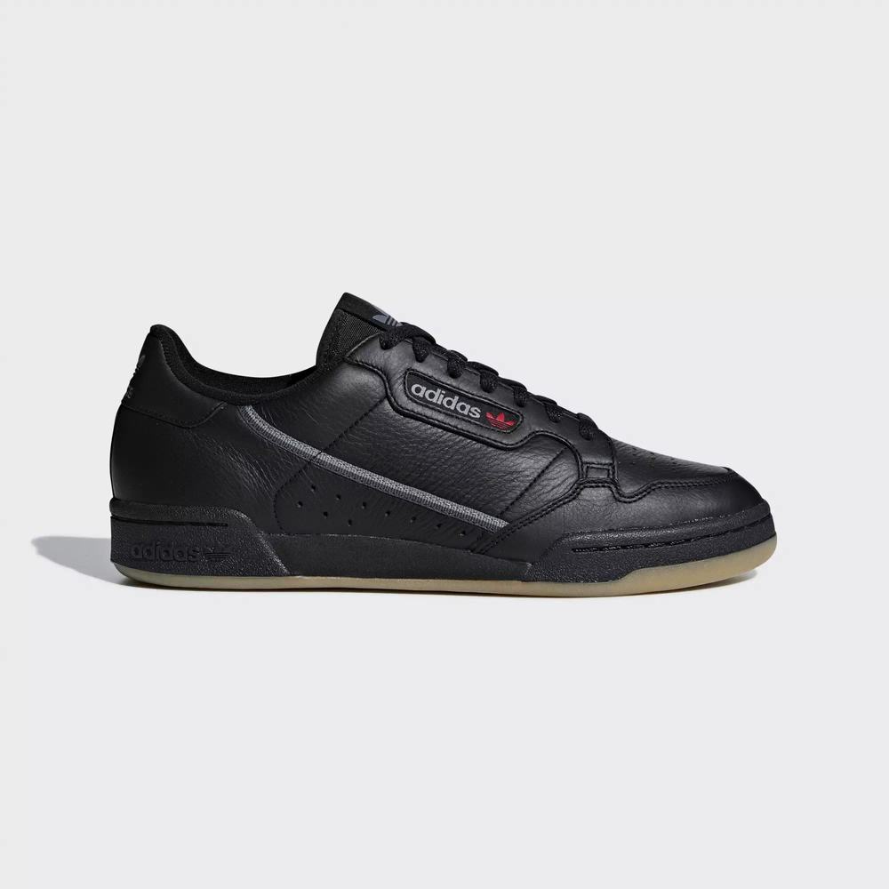Adidas Continental 80 Tenis Negros Para Mujer (MX-57453)